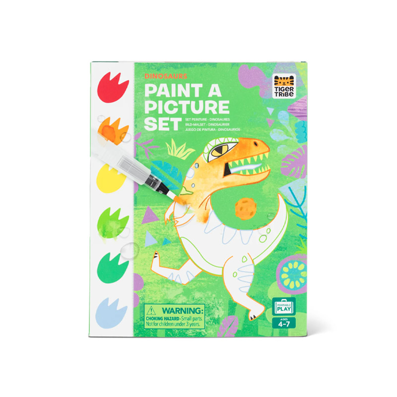 Set Pintura Dinosaurios