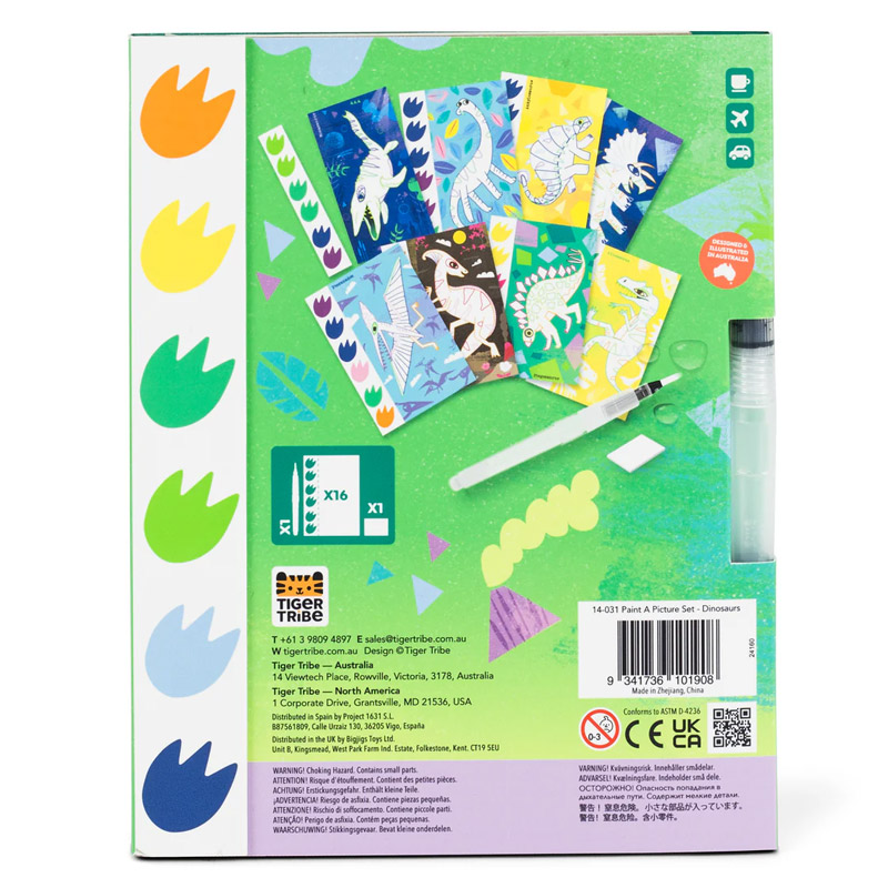 Set Pintura Dinosaurios