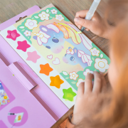 Conjunto Pintura Unicórnios