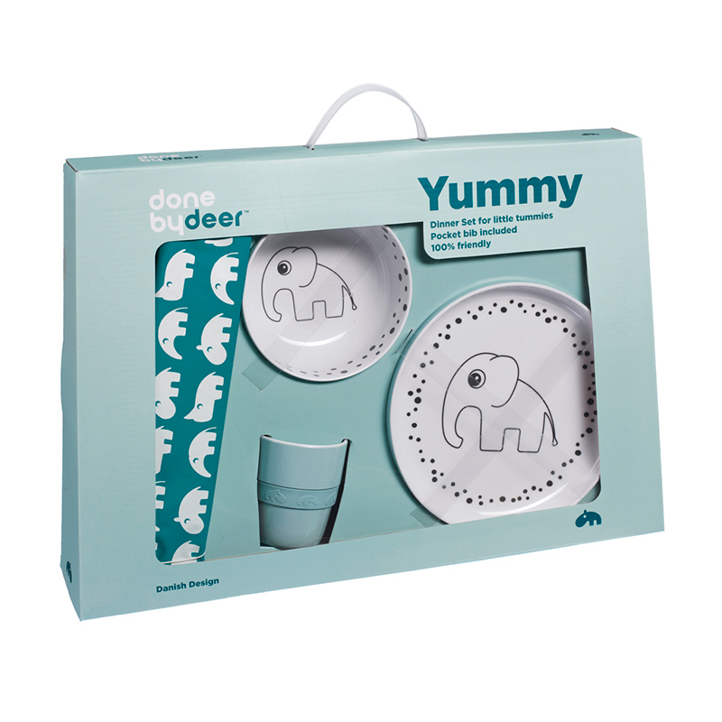 Set Vajilla: Happy Dots Azul