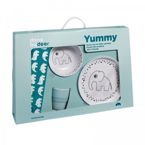 Set Vajilla: Happy Dots Azul