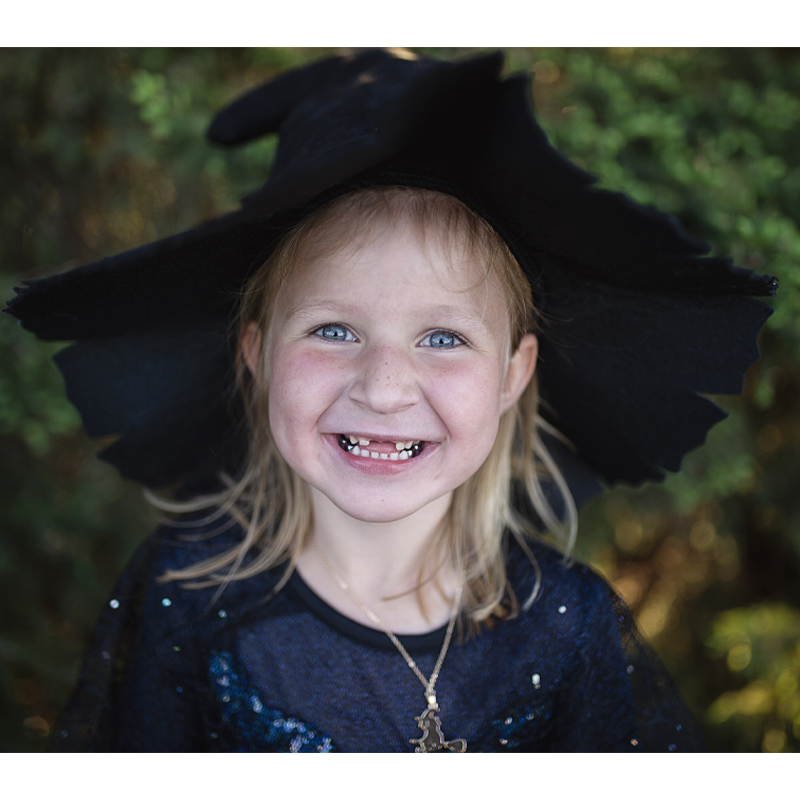 Sombrero de Bruja Negro