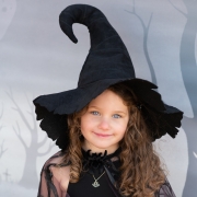 Sombrero de Bruja Negro