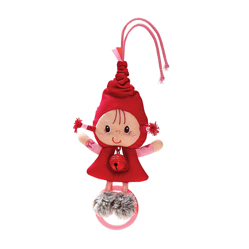 Sonajero con Campanilla Caperucita Roja