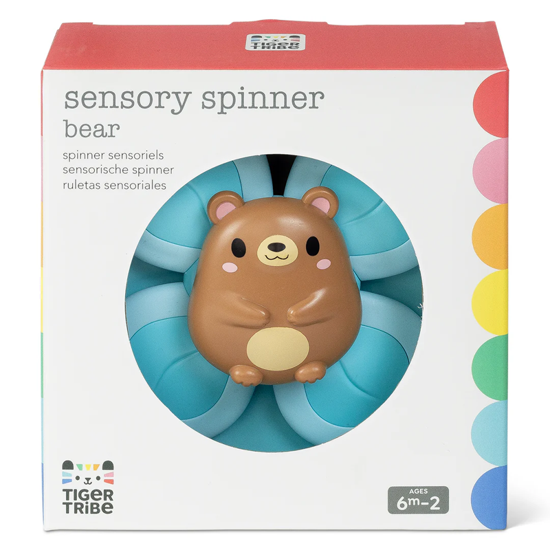 Sensory Spinner Urso Azul