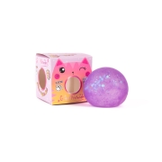 Squishy Ball Glitter Great Pretenders Gatito Rosa