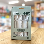 Super Outlet: Pack de 3 Cucharas Happy Dots Gris