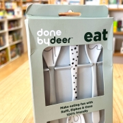 Super Outlet: Pack de 3 Cucharas Happy Dots Gris