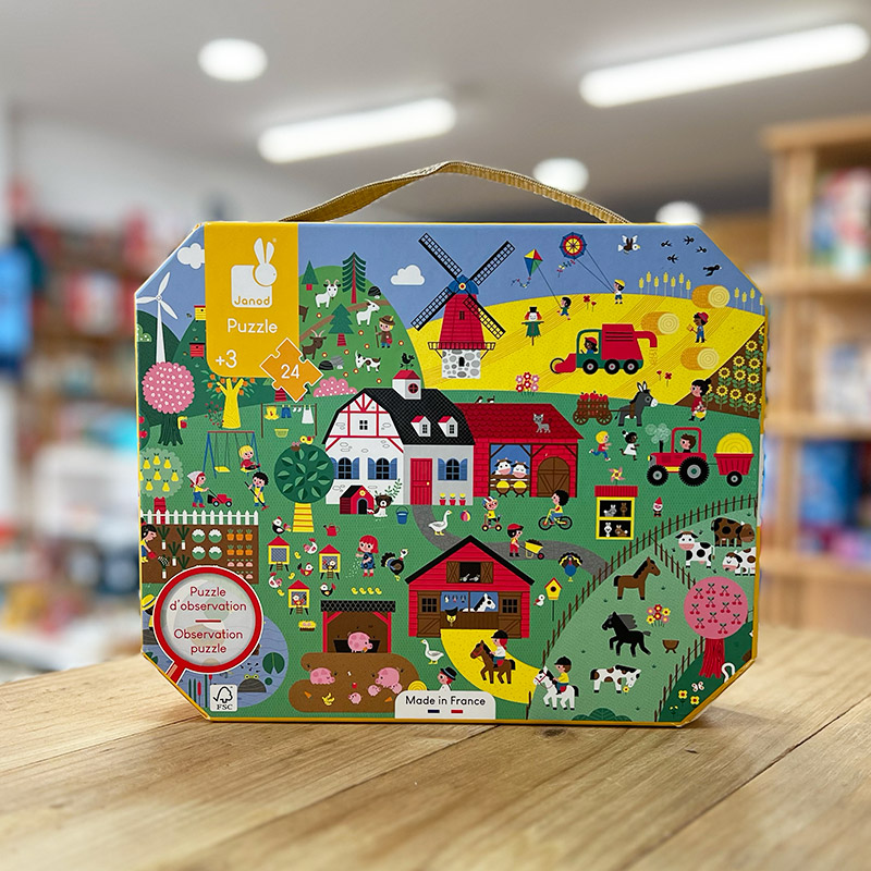 Super Outlet: Puzzle de Observación la Granja 24 piezas