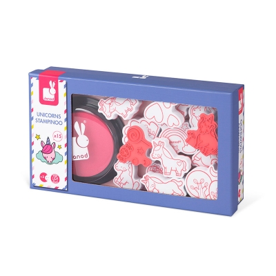 Stampinoo Set de 15 Tampones Unicornios Stampinoo Set de 15 Tampones Unicornios