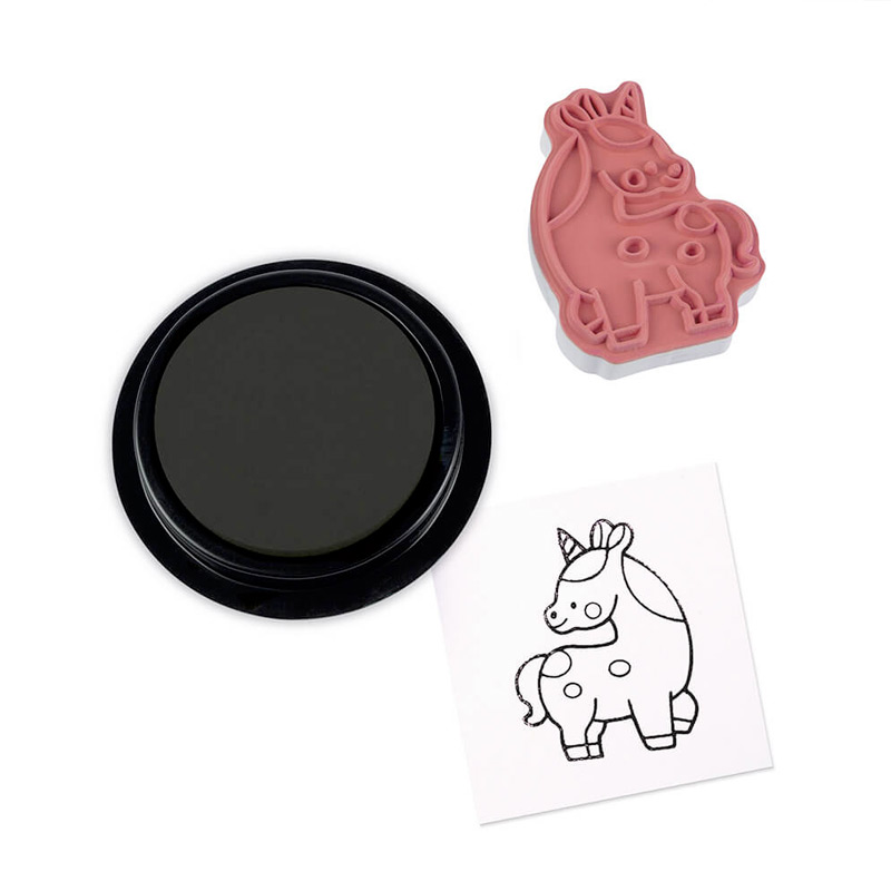 Stampinoo Set de 15 Tampones Unicornios