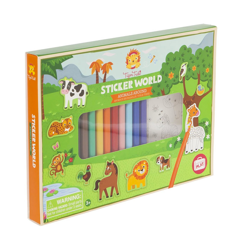Sticker World: Animales