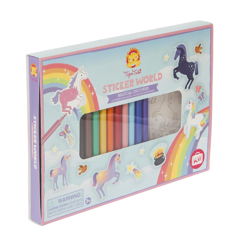 Sticker World: Unicornios Mágicos