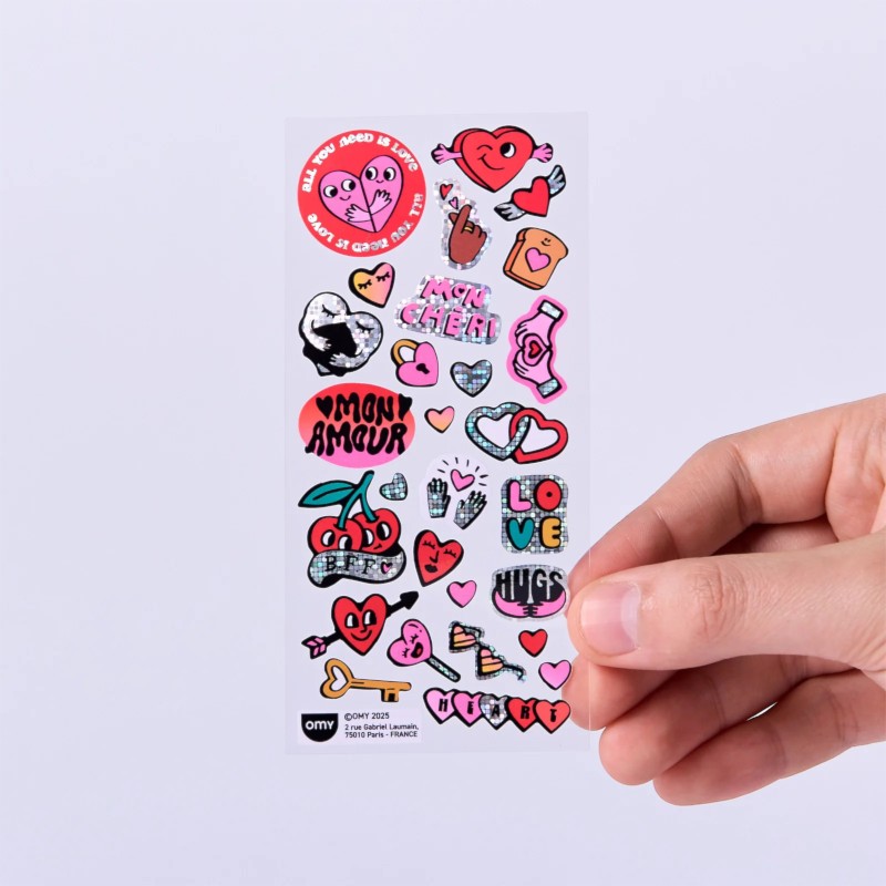 Stickers OMY Fabulous Iconic Love