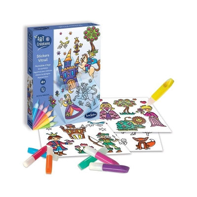 Stickers Vitrail Petits Princes