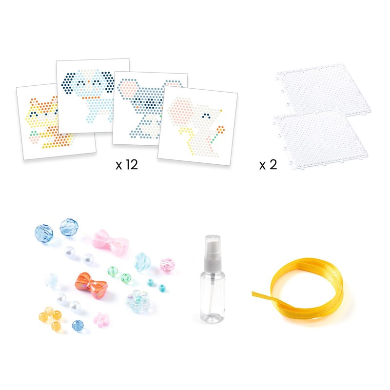 Atividade com Contas de Água Aqua Box Animais Peludos