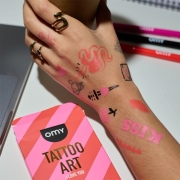 Tattoos OMY Art Temporales I Love You