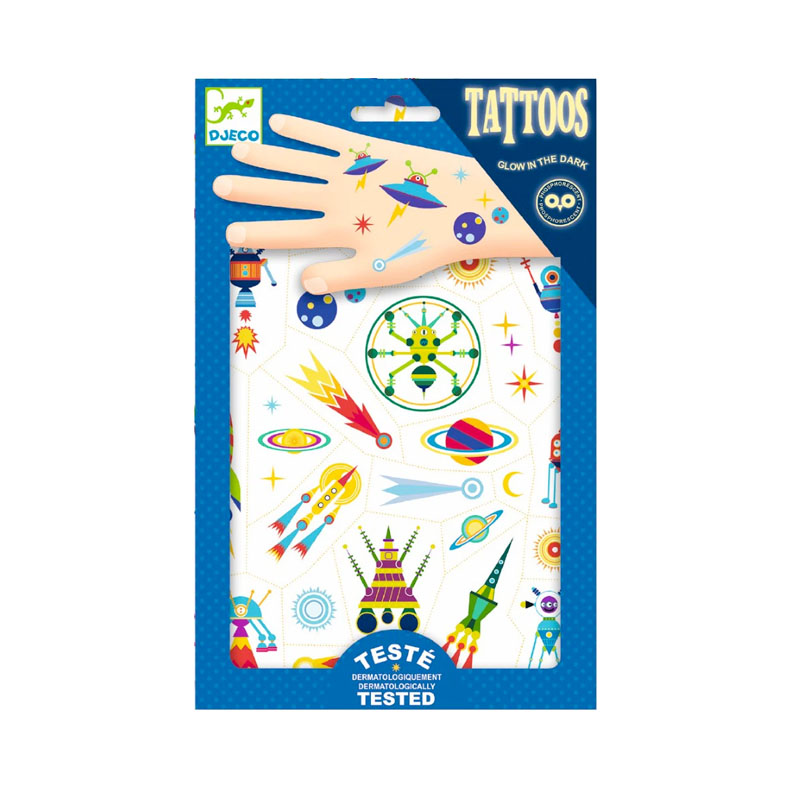 Tatuagens Fluorescentes Espaço