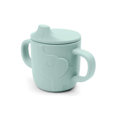 Caneca de Aprendizagem com alças Silicone Azul Caneca de Aprendizagem com alças Silicone Azul