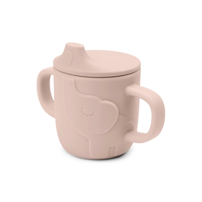 Caneca de Aprendizagem com alças Silicone Rosa Caneca de Aprendizagem com alças Silicone Rosa