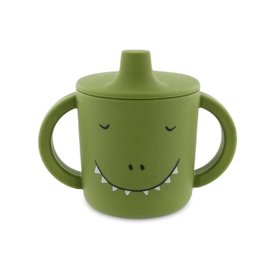 Taza de Aprendizaje Silicona Dino Taza de Aprendizaje Silicona Dino
