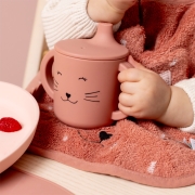 Taza de Aprendizaje Silicona Gato