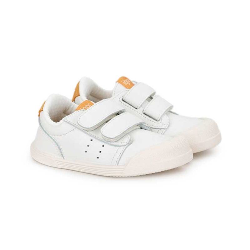 Zapatillas respetuosas Tennis Mostaza