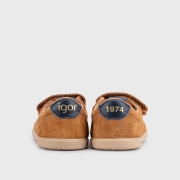 Zapatillas respetuosas Tennis Suede Mostaza