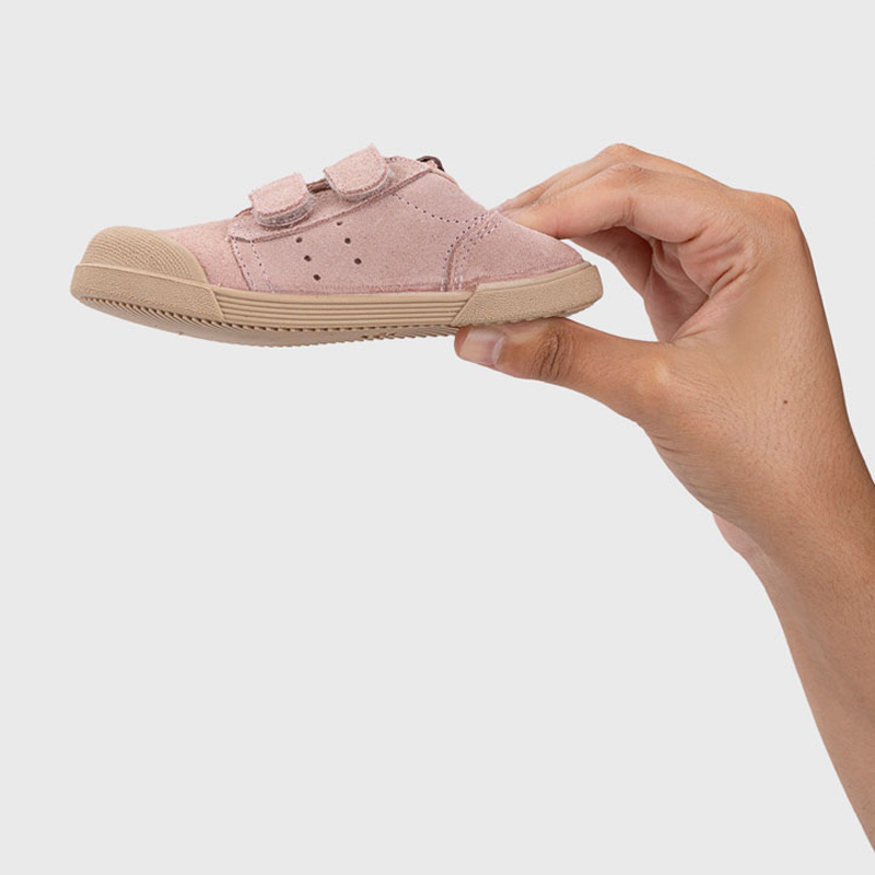 Zapatillas respetuosas Tennis Suede Rosa