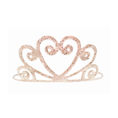 Tiara dourada com purpurinas Tiara dourada com purpurinas