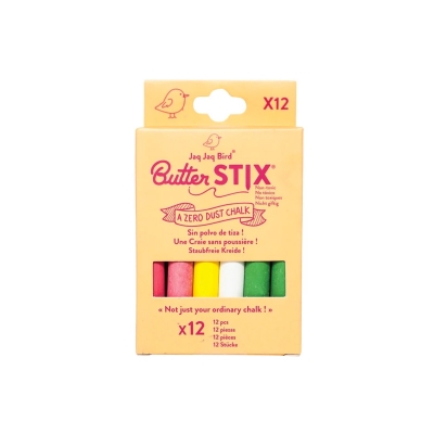 12 Tizas de Colores ButterStix 12 Tizas de Colores ButterStix