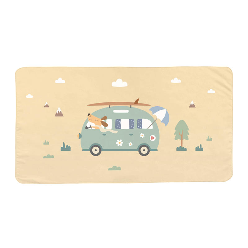 Toalla Playa Microfibra Surf Van