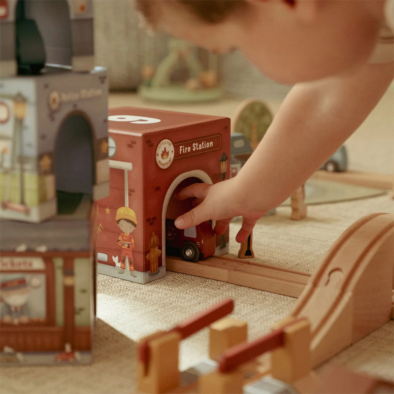 Torre encajable Ciudad con coches de Little Dutch