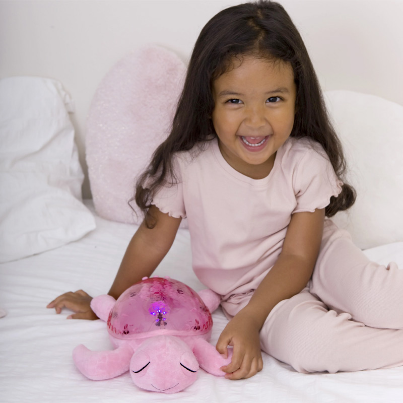 Tartaruga Calminha Recarregável Cloud B Rosa