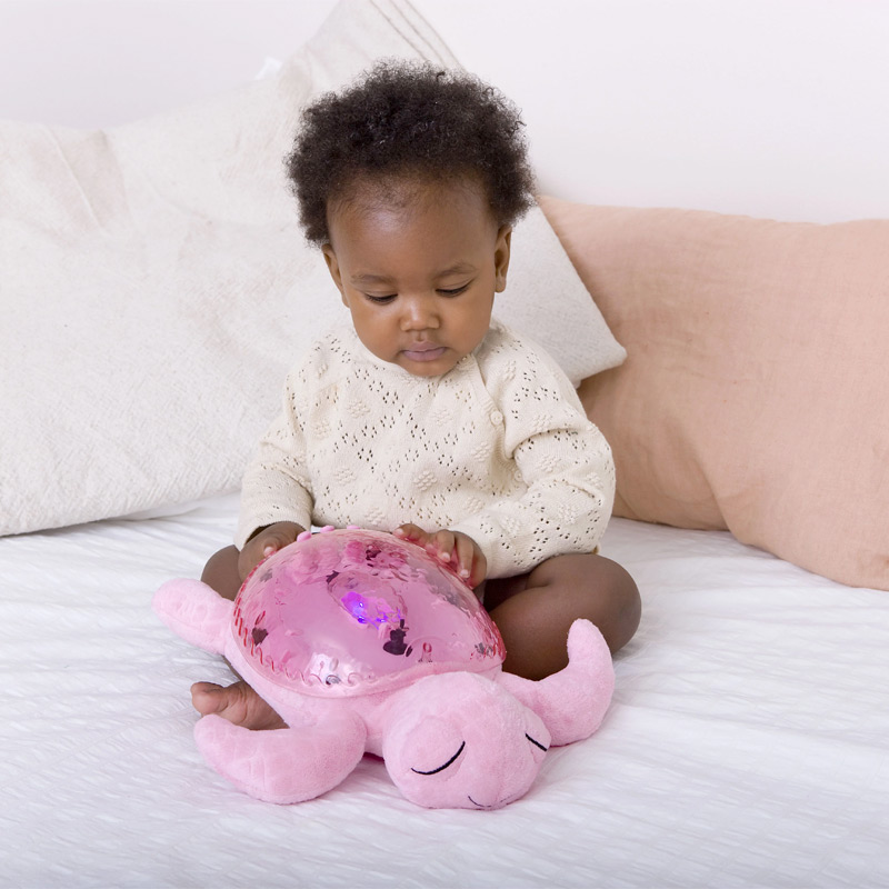 Tartaruga Calminha Recarregável Cloud B Rosa