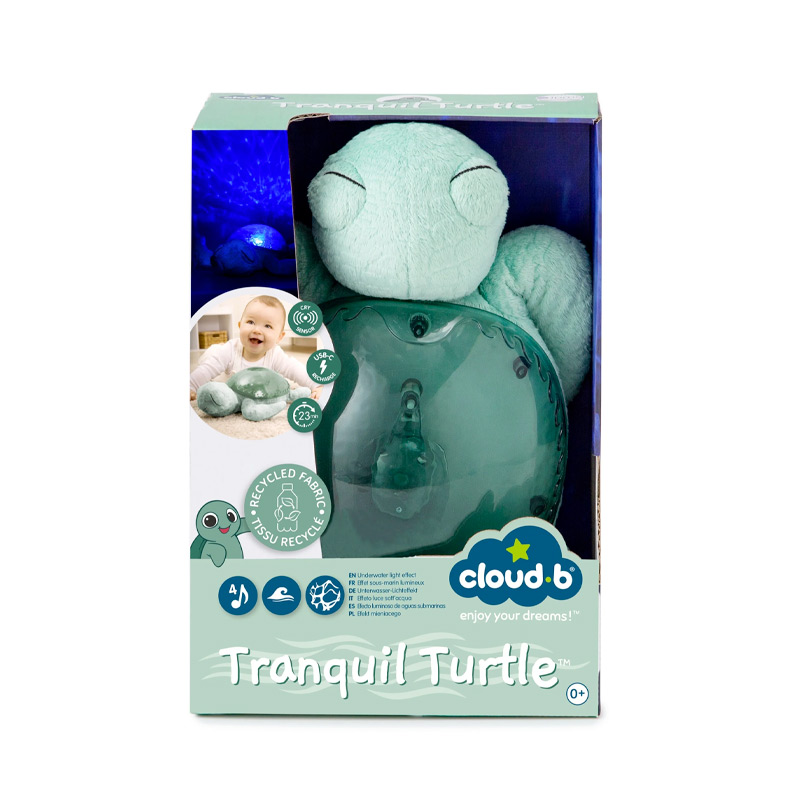 Tartaruga Calminha Recarregável Cloud B Verde