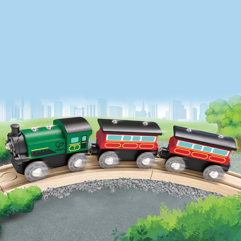 Trenes Infantiles Juguete Locomotora Hape Tren De Juguete Para