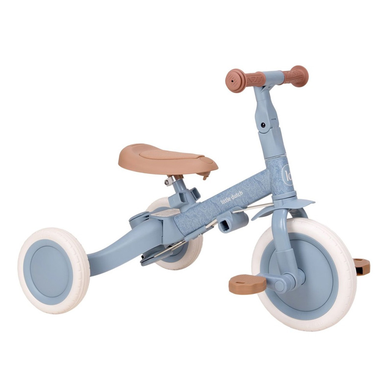 Triciclo evolutivo 4 en 1 con Barra Safari Dreams Azul