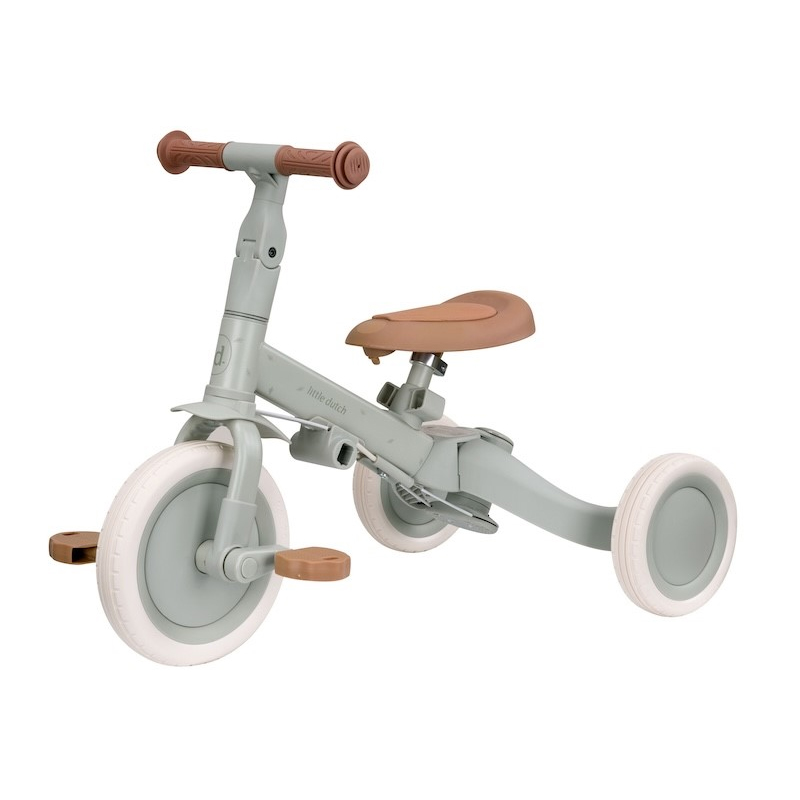 Triciclo evolutivo 4 en 1 con Barra Verde