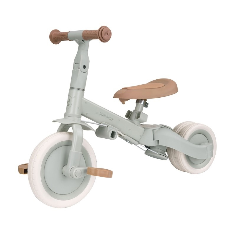 Triciclo evolutivo 4 en 1 con Barra Verde