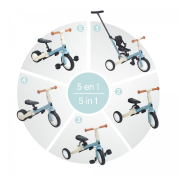 Triciclo Multifunción Gyro Grey