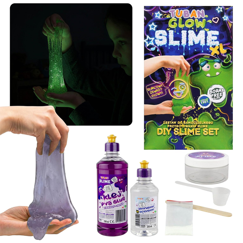 Tuban DIY Slime Glow in the Dark