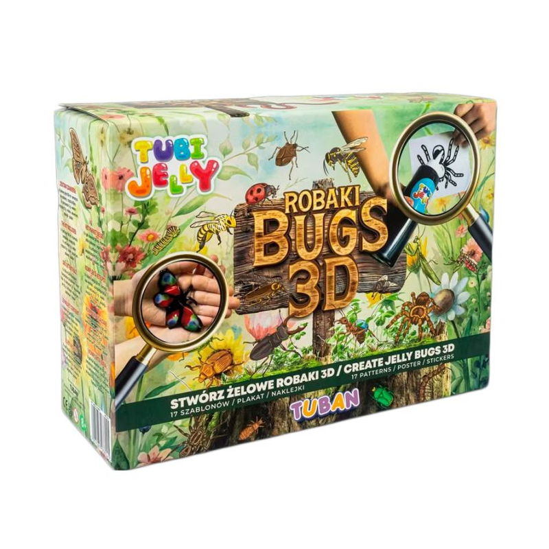Tuban Set Tubi Jelly 6 Colores y Acuario Bichos