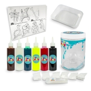 Tuban Set Tubi Jelly 6 Colores y Acuario Dinos