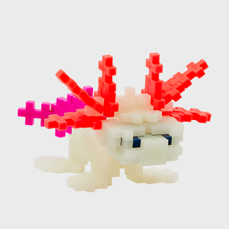 Tubo Plus-Plus Ajolote Fluorescente 100 peças