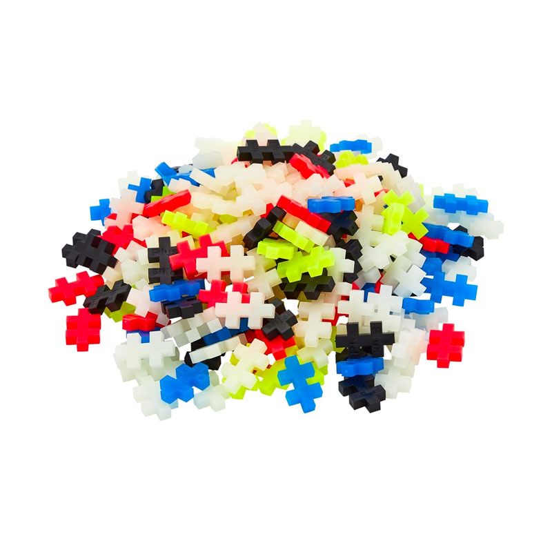 Plus-Plus Llama Mix In Tubo, 100 Pezzi, Mattoncini Creativi Danesi Per Bambini