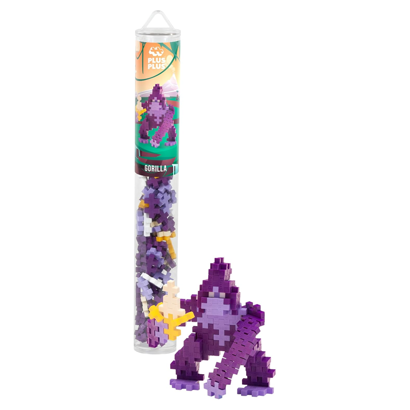 Tubo Plus-Plus Gorila Mix 100 peças