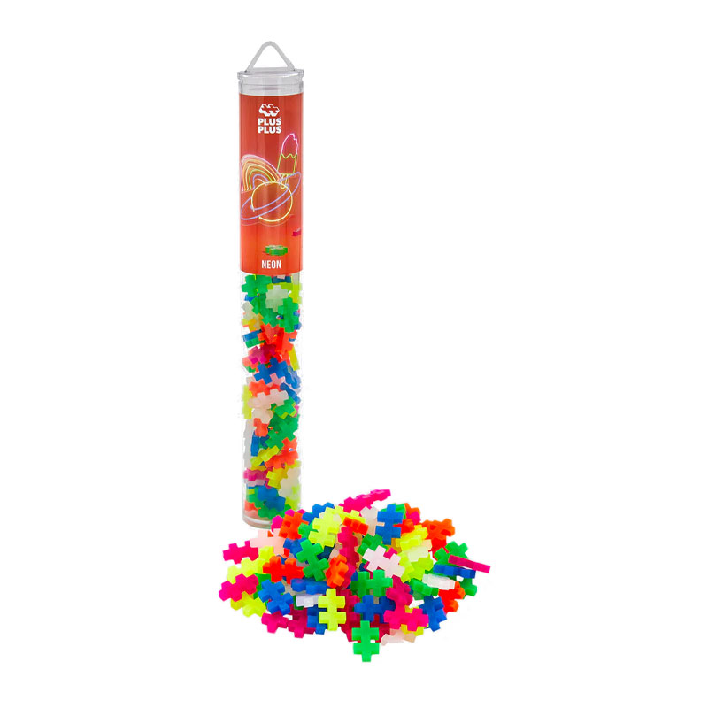 Tubo Plus-Plus Neón 100 piezas