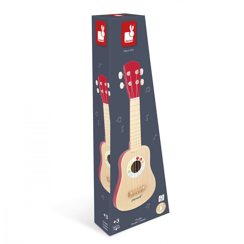 Ukelele Madera Confeti