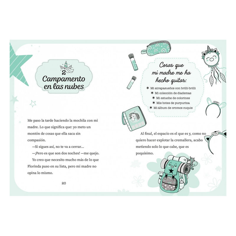Unicornia 5 Un campamento en las nubes